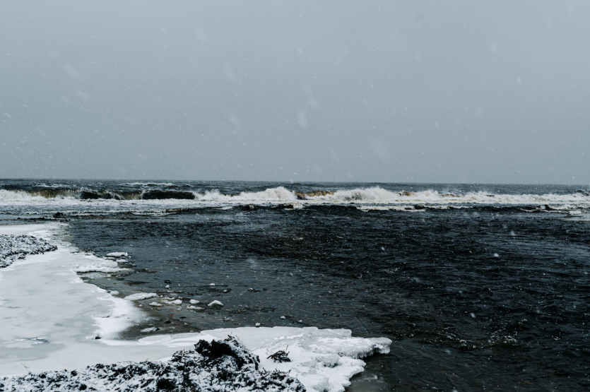 Waves in the distance
